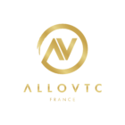 "Le logo AlloVTCFrance.fr incarne l'alliance de l'élégance, du professionnalisme et du confort. Symbole de confiance pour des déplacements en taxi et VTC d'exception."